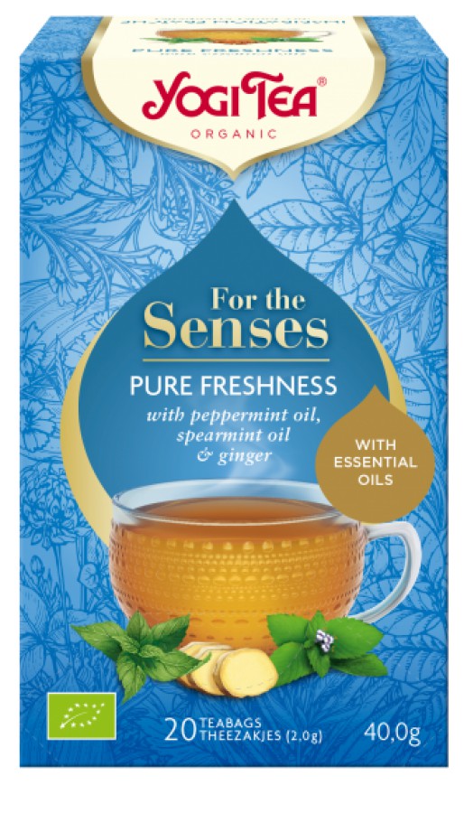 Yogi Tea For The Senses Pure Freshness 20 Bags