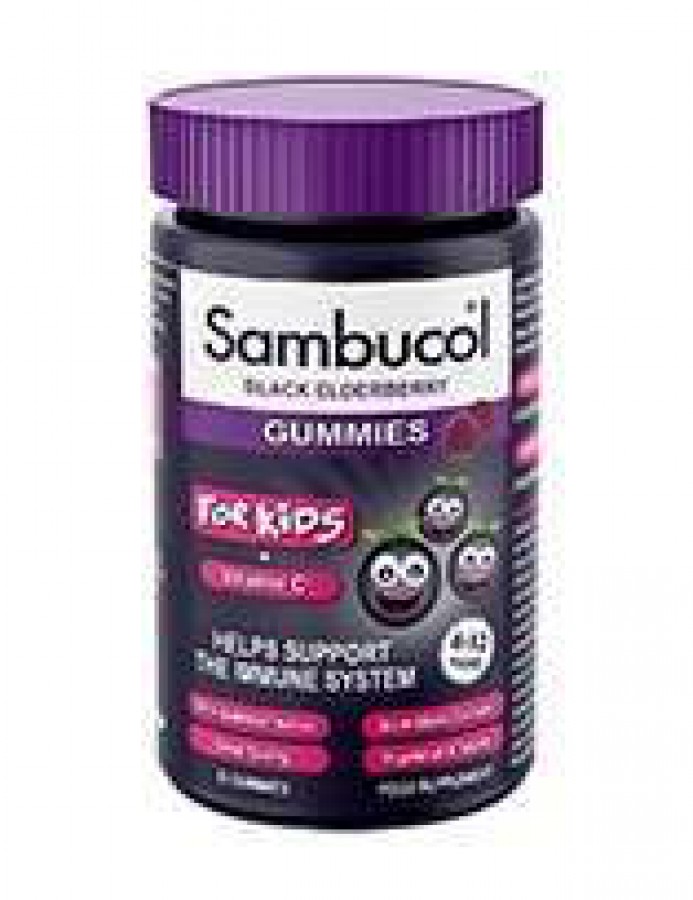 Sambucol Black Elderberry Kids Gummies 30 Pack