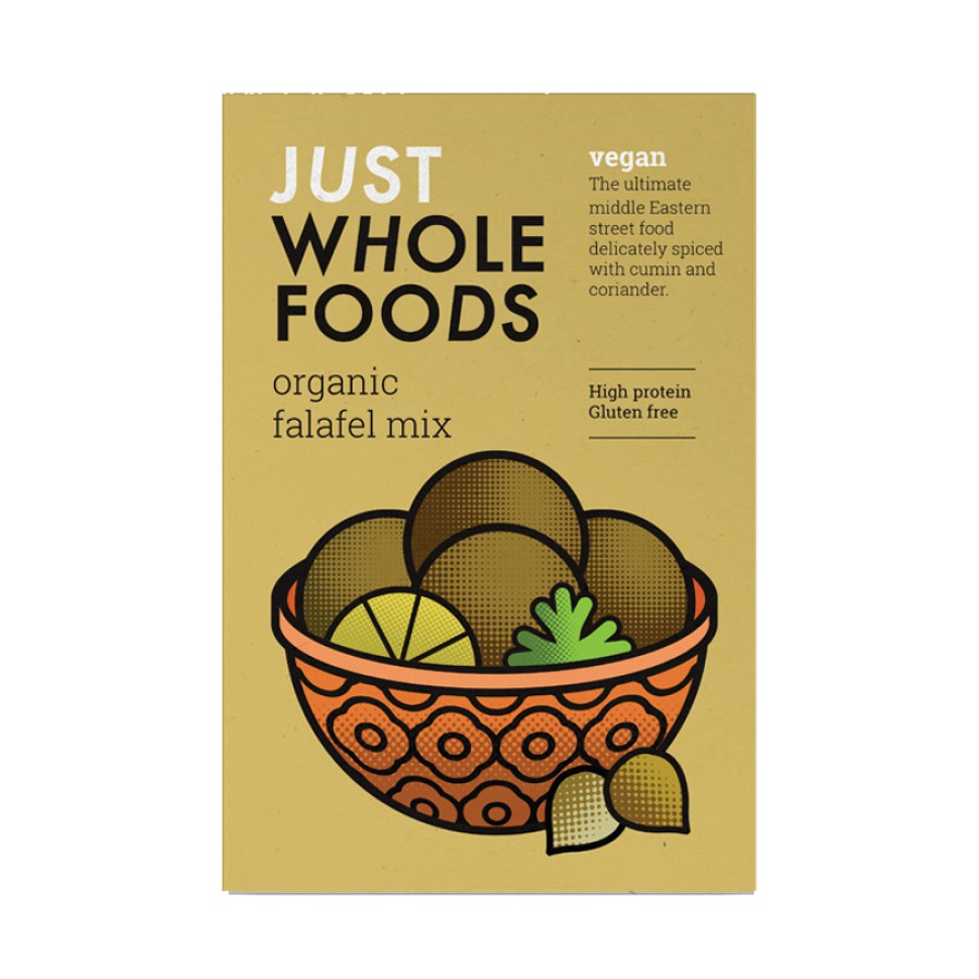 Just Wholefoods Organic Falafel Mix 120g