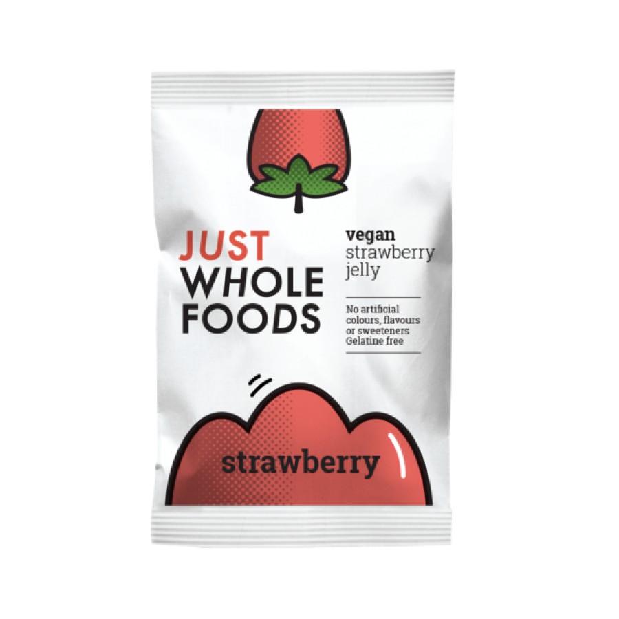 Just Wholefoods Vegan Strawberry Jelly 85g