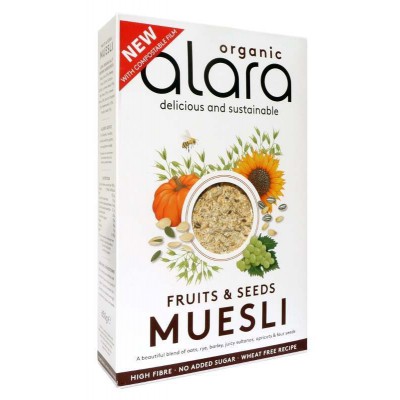 Alara Organic Fruits & Seeds Muesli 650g