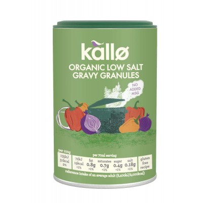 Kallo Organic Low Salt Gravy Granules 160g