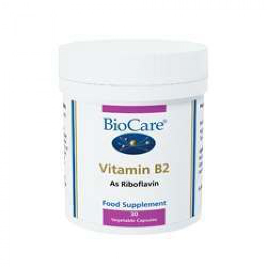 BioCare Vitamin B2 30 Capsules