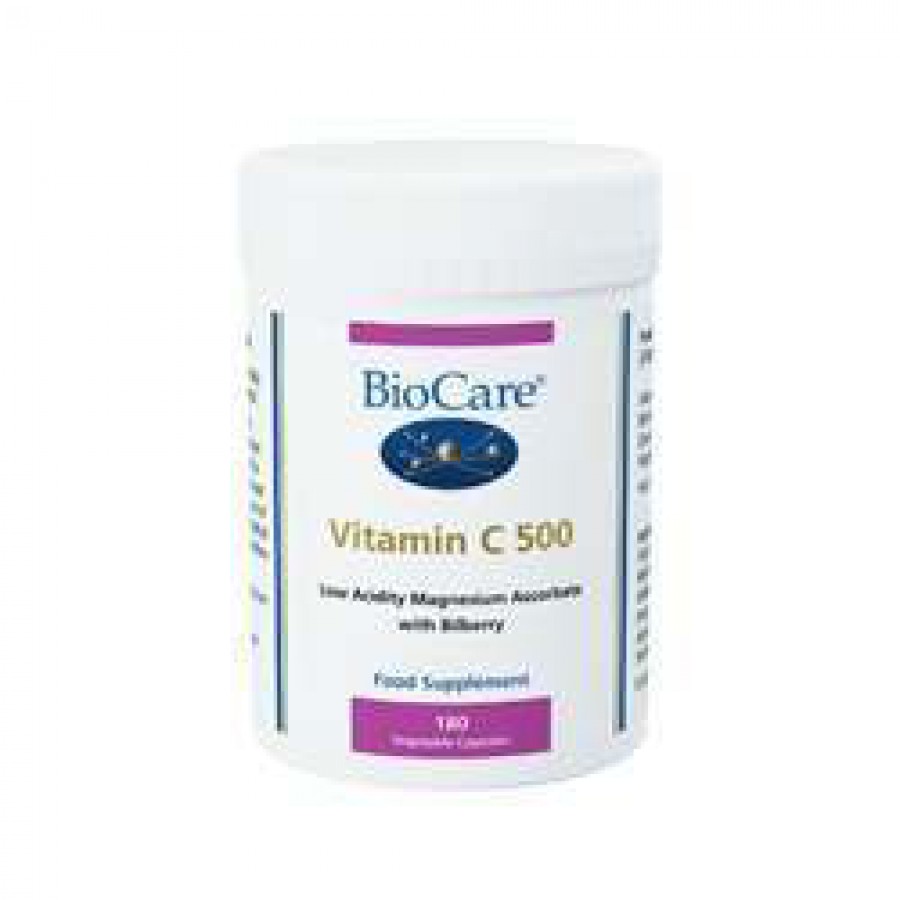 BioCare Vitamin C 500mg 180 Capsules