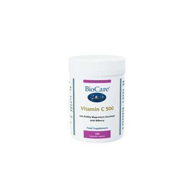 BioCare Vitamin C 500mg 180 Capsules