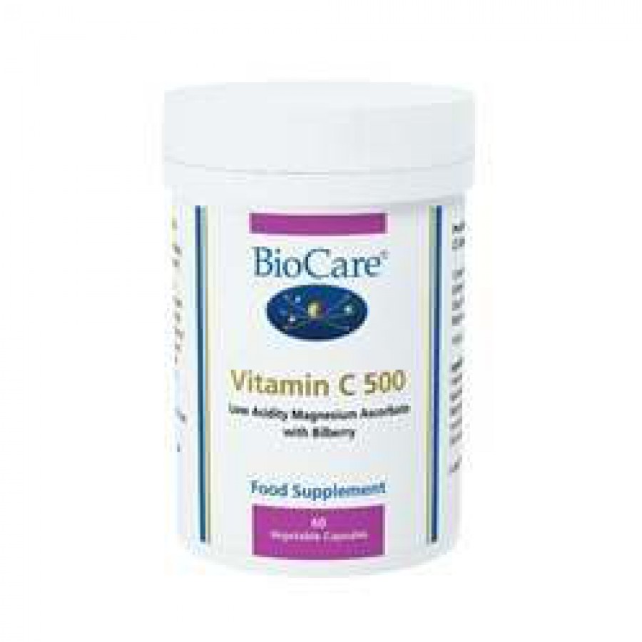 BioCare Vitamin C 500mg 60 Capsules