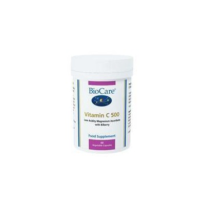 BioCare Vitamin C 500mg 60 Capsules