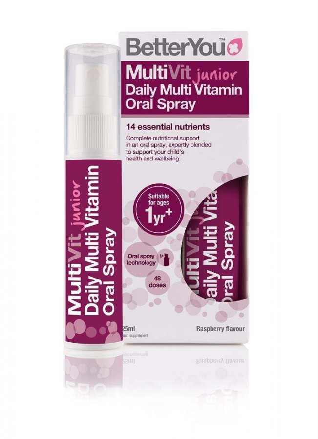 BetterYou Junior MultiVit Oral Spray 25ml