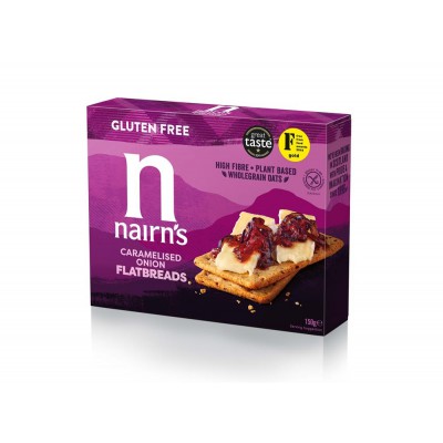 Nairn's Caramelised Onion Flatbreads 150g