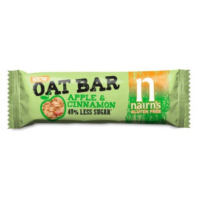 Nairn's Gluten Free Apple & Cinnamon Oat Bars - Pack of 20