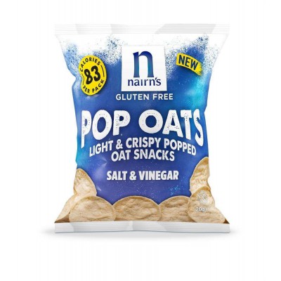 Nairn's Gluten Free Salt & Vinegar Pop Oats - Pack of 7