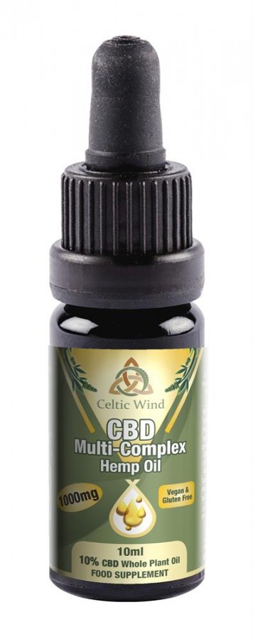 Celtic Wind Crops 1000mg Multi-Complex Hemp CBD Oil 10ml