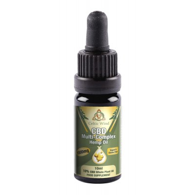 Celtic Wind Crops 1000mg Multi-Complex Hemp CBD Oil 10ml