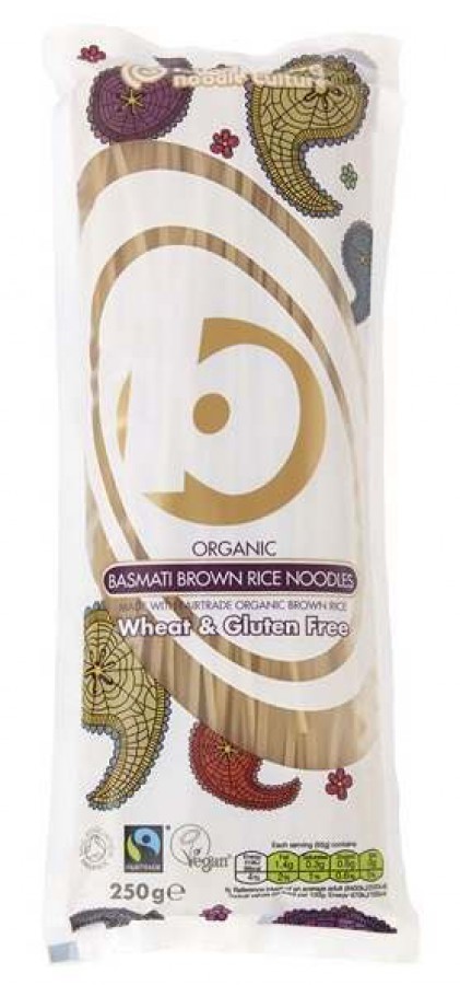 King Soba Organic Basmati Brown Rice Noodles 250g - Pack of 2