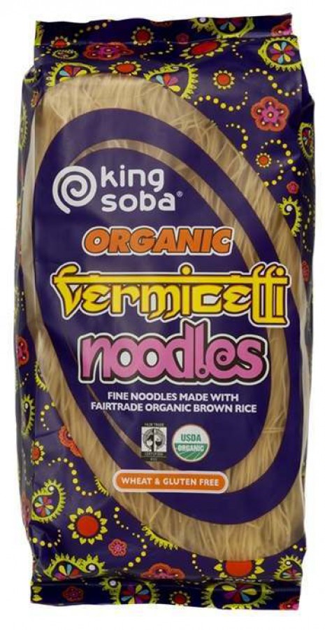 King Soba Organic Vermicelli Noodles 250g - Pack of 2