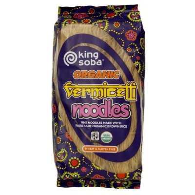 King Soba Organic Vermicelli Noodles 250g - Pack of 2