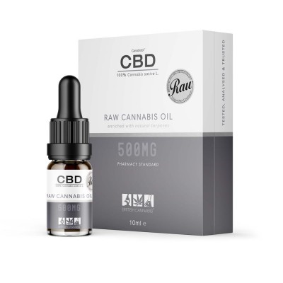 Canabidol Raw CBD Oil Drops 500mg 10ml