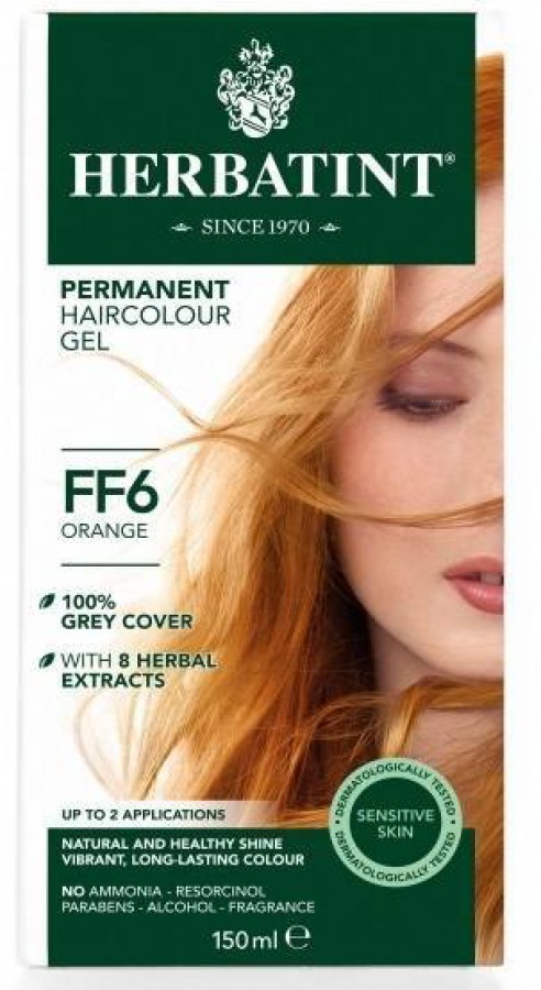 Herbatint Permanent Hair Colour FF6 Orange 150ml