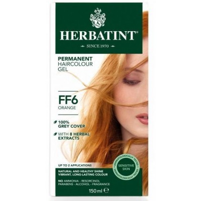 Herbatint Permanent Hair Colour FF6 Orange 150ml