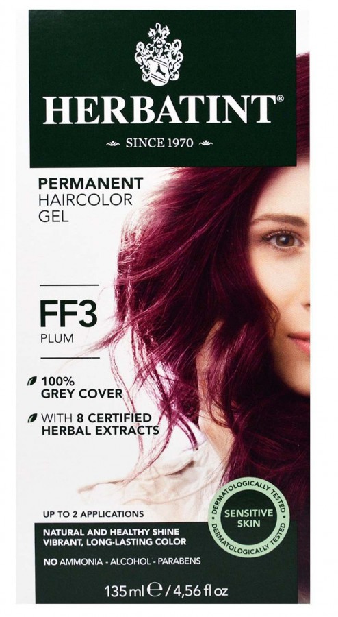 Herbatint Permanent Hair Colour FF3 Plum 150ml