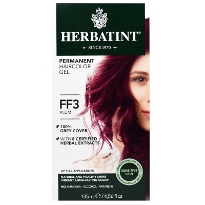 Herbatint Permanent Hair Colour FF3 Plum 150ml