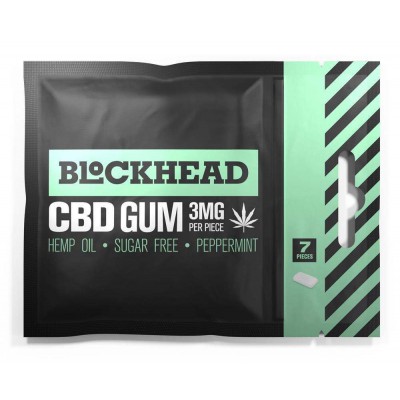 Blockhead 3mg CBD Gum - 7 Pieces