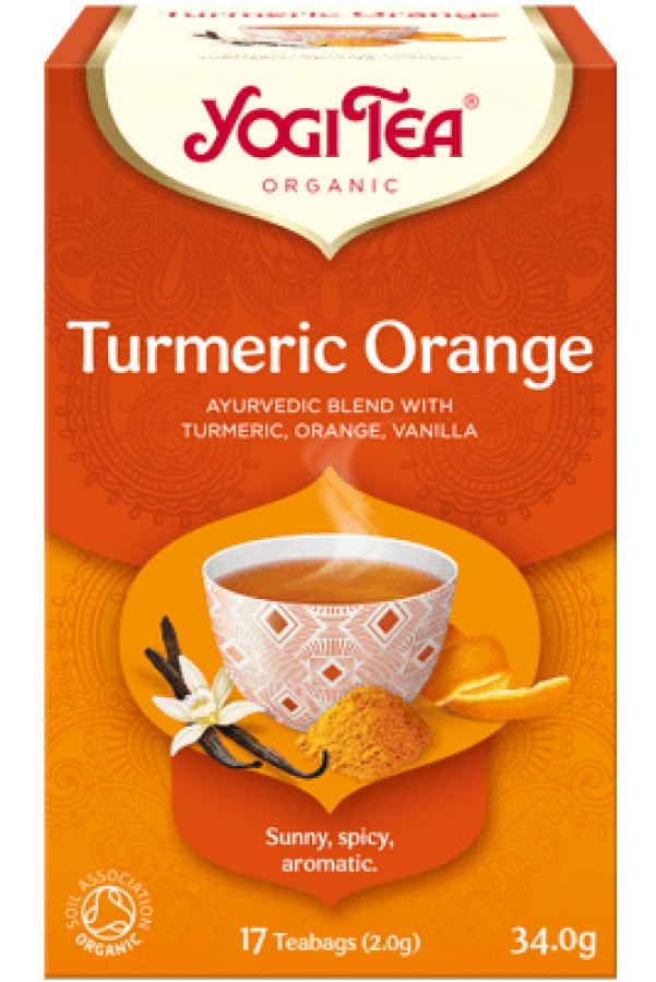 Yogi Tea Turmeric Orange 17 Tea Bags