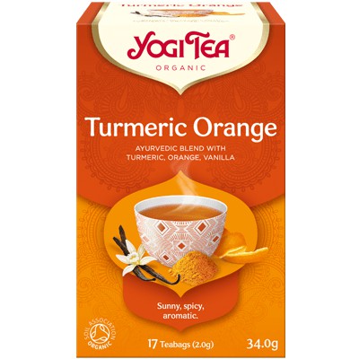 Yogi Tea Turmeric Orange 17 Tea Bags