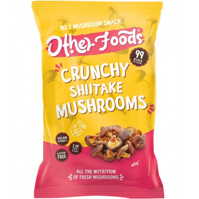 Other Foods Crunchy Shiitake Mushroom Chips - Case of 6