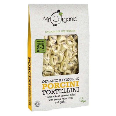 Mr Organic Egg Free Porcini Mushroom Tortellini 250g