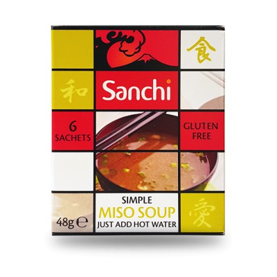 Sanchi Seaweed Miso Instant Soup - 6 Sachets