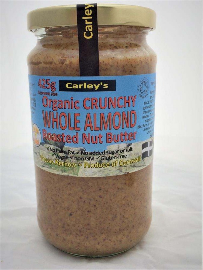 Carley's Organic Roasted Almond Butter 425g