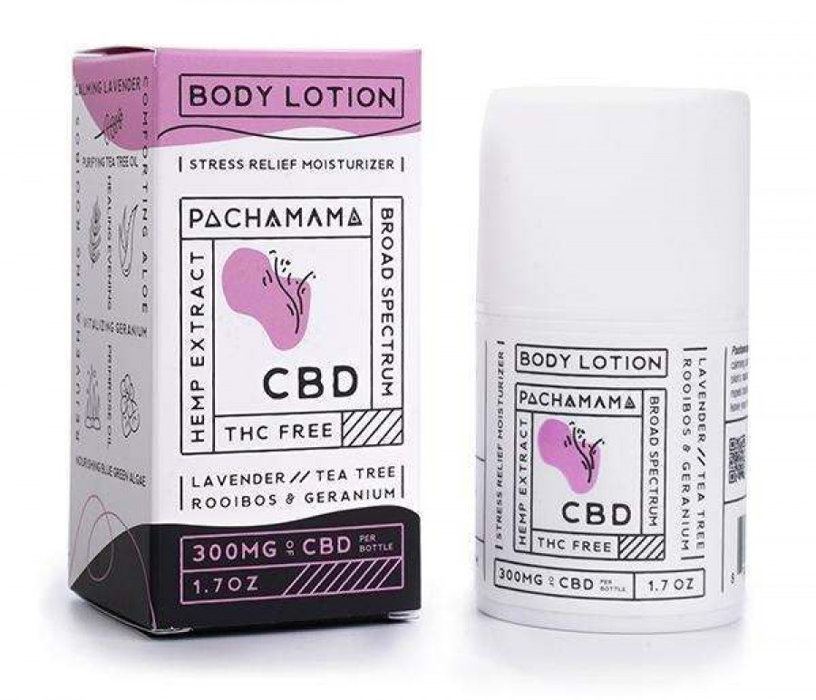 PACHAMAMA Lavender 300mg CBD Body Lotion 48g