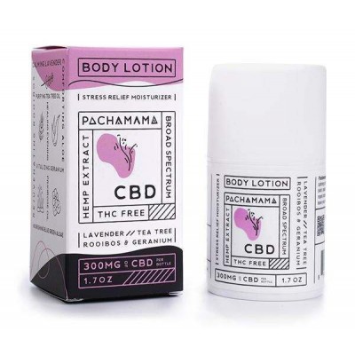 PACHAMAMA Lavender 300mg CBD Body Lotion 48g