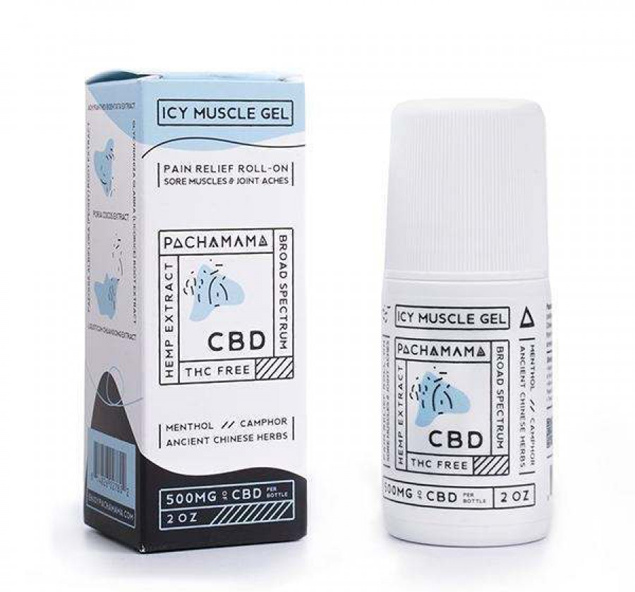 PACHAMAMA 500mg CBD Icy Muscle Gel Menthol 56g