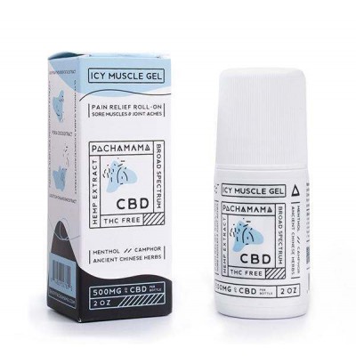 PACHAMAMA 500mg CBD Icy Muscle Gel Menthol 56g