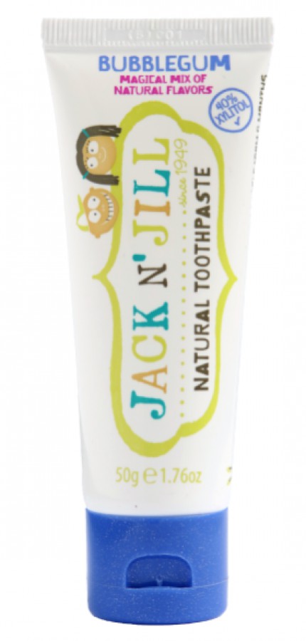 Jack N Jill Bubblegum Natural Toothpaste 50g