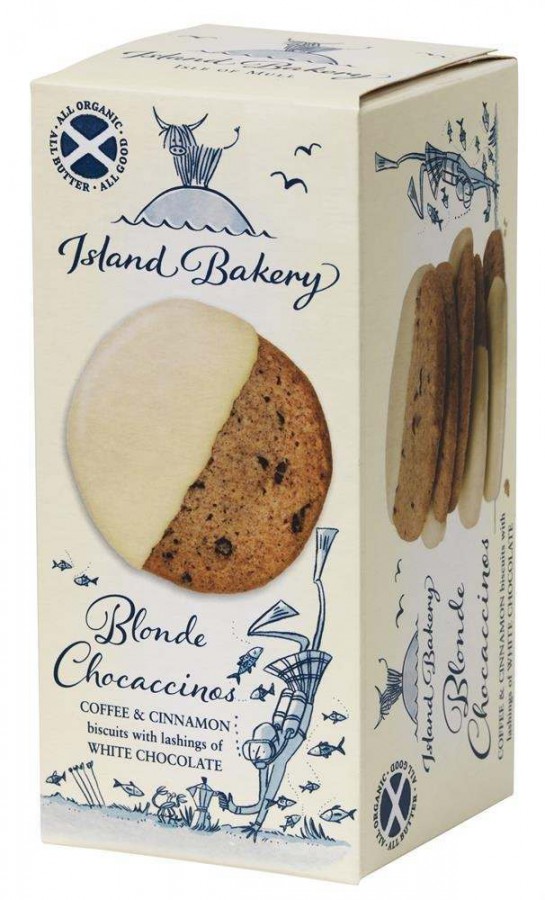 Island Bakery Blonde Chocaccino Biscuits 133g