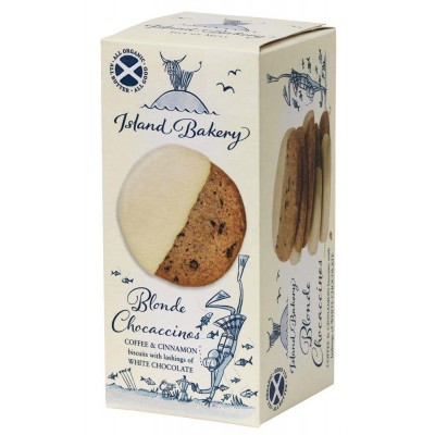 Island Bakery Blonde Chocaccino Biscuits 133g