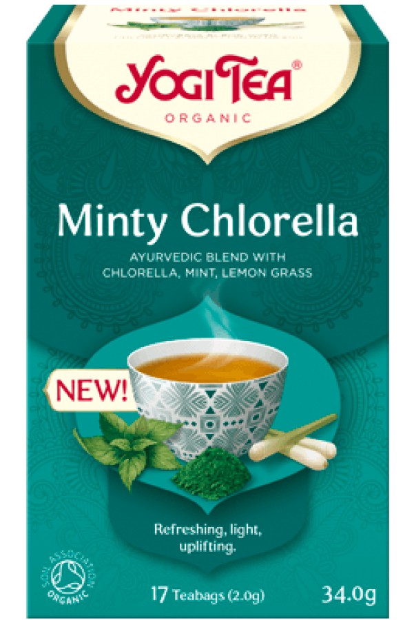 Yogi Tea Minty Chlorella 17 Bags