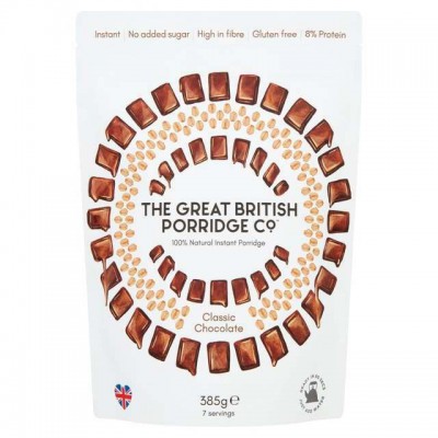 The Great British Porridge Co. Classic Chocolate Instant Porridge 385g