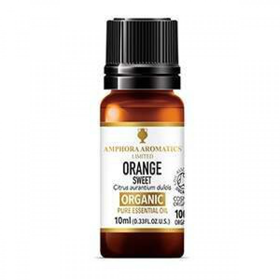 Amphora Aromatics Sweet Orange Organic Essential Oil 10ml