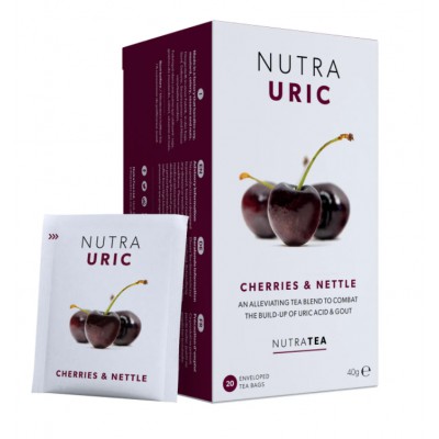 NutraTea Nutra Uric - 20 Enveloped Tea Bags - Pack of 2