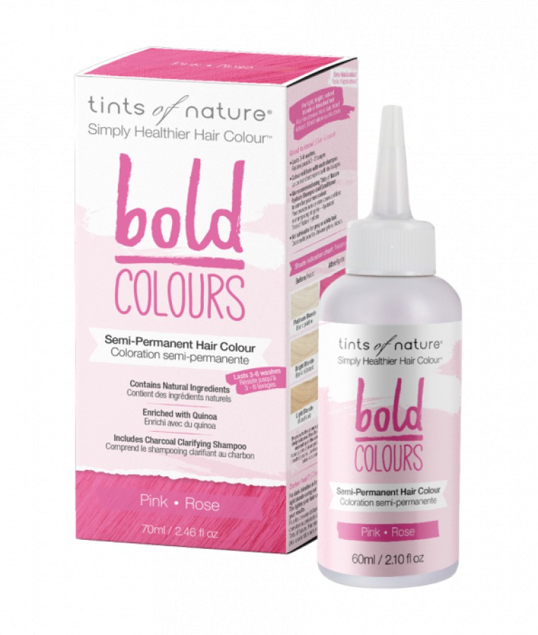 Tints of Nature Bold Hair Cream - Pink - 120g