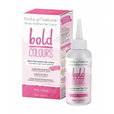 Tints of Nature Bold Hair Cream - Pink - 120g