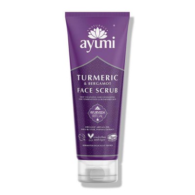 Ayumi Turmeric & Bergamot Face Scrub 125ml