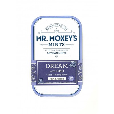 Mr Moxey's Dream CBD 300mg Artisan Mints - 60 Mints