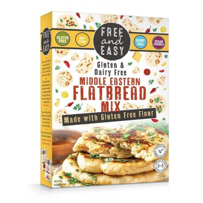 Free & Easy Middle Eastern Style Flatbread Mix 250g