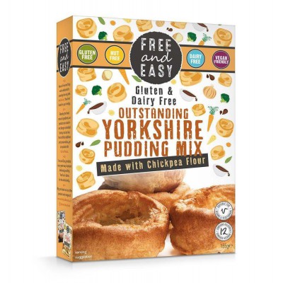 Free & Easy Outstanding Yorkshire Pudding Mix 155g