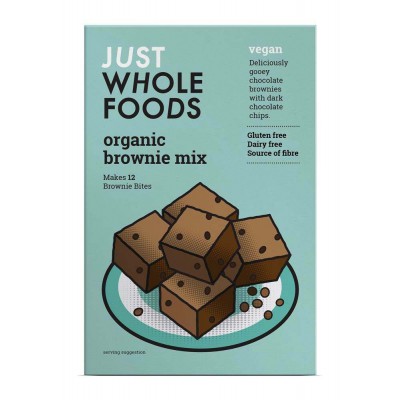 Just Wholefoods Organic & Vegan Brownie Mix 270g